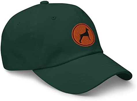 דוברמן רקום כובע כובע | כובע בייסבול חובב כלבים של דוברמן